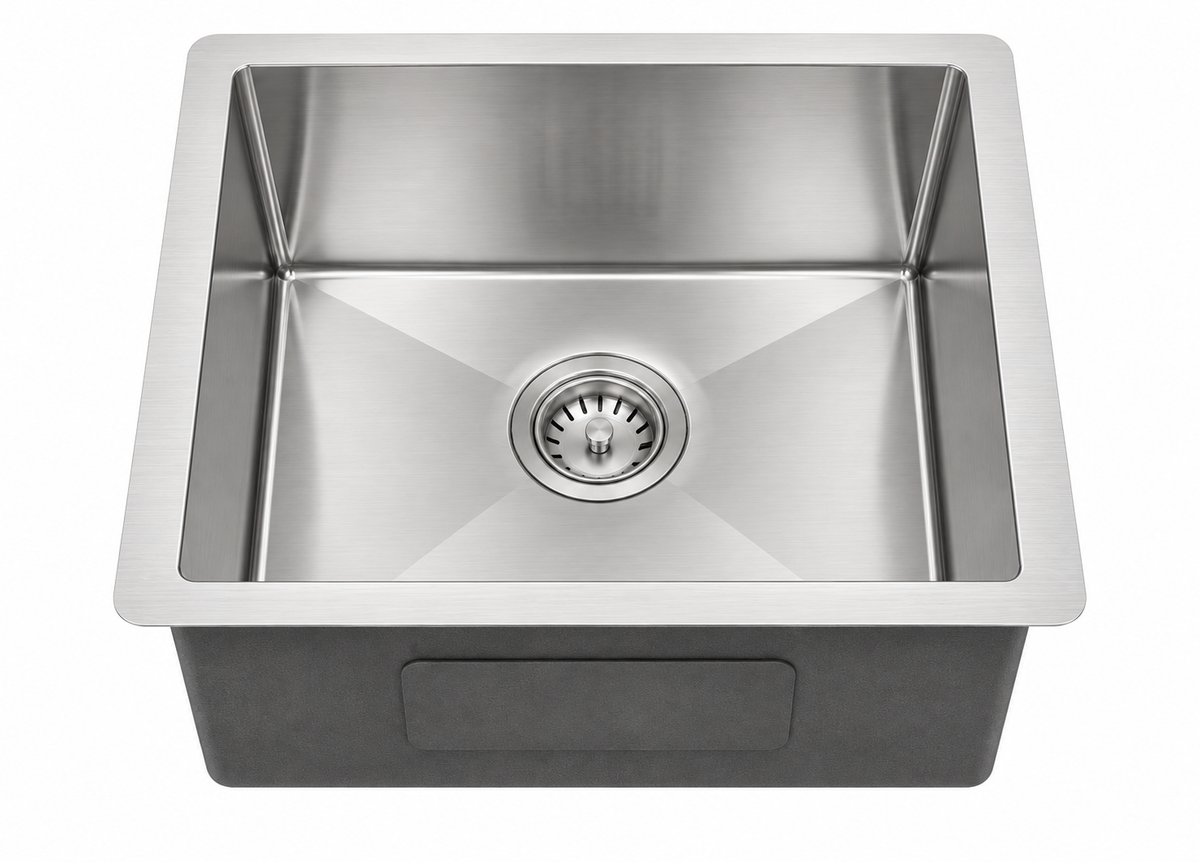 18 × 16 Inch Handmade Stainless Steel Kitchen Sink